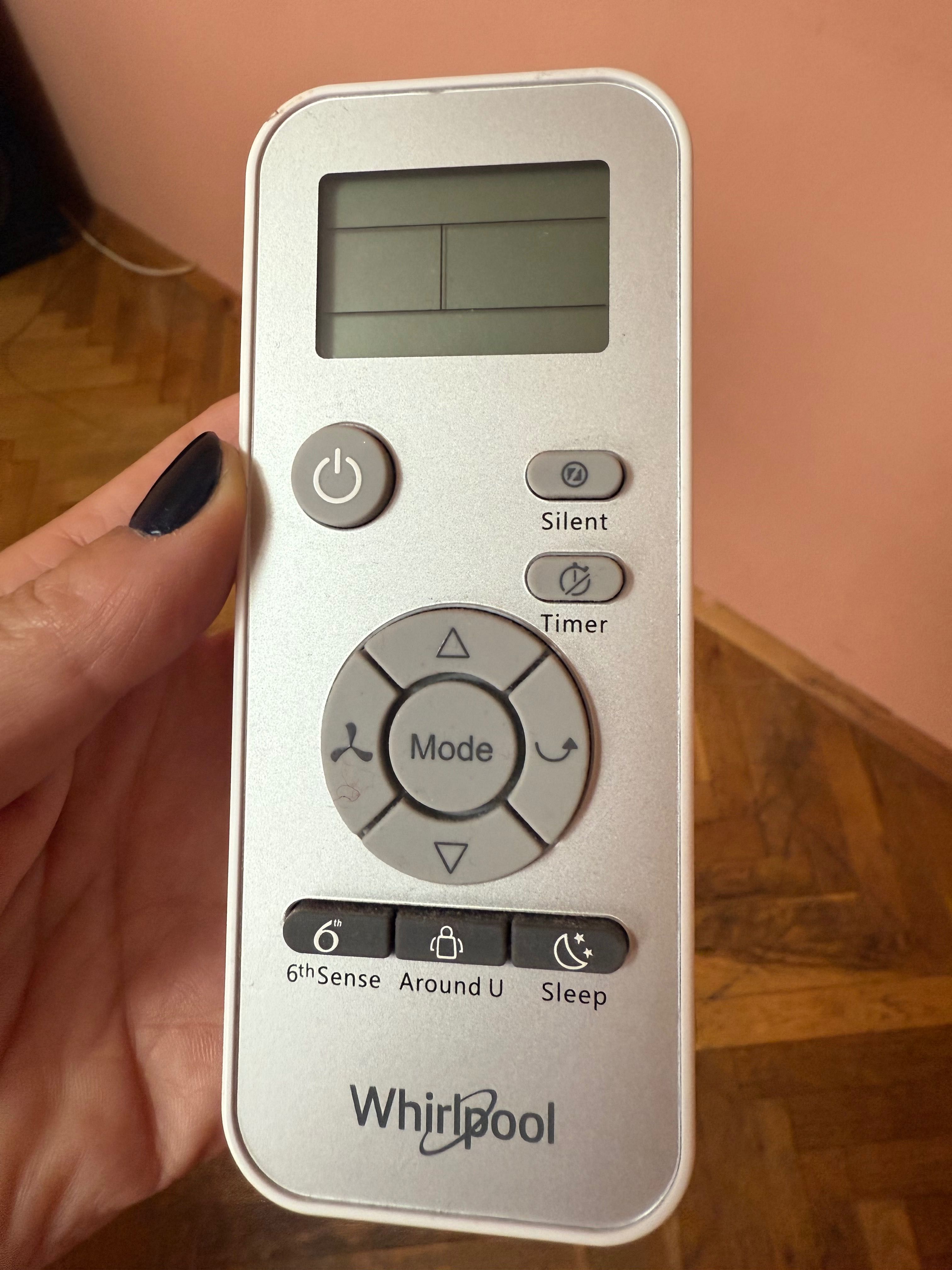 Преносим климатик Whirlpool 12 000 BTU, PACW212CO– КАТО НОВ!