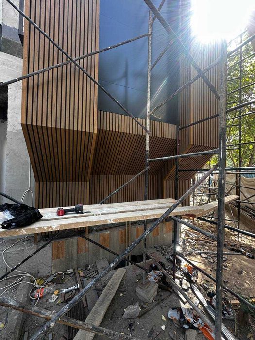 Декоративные фасадные доски из ДПК,    ДПК fasad taxtalari