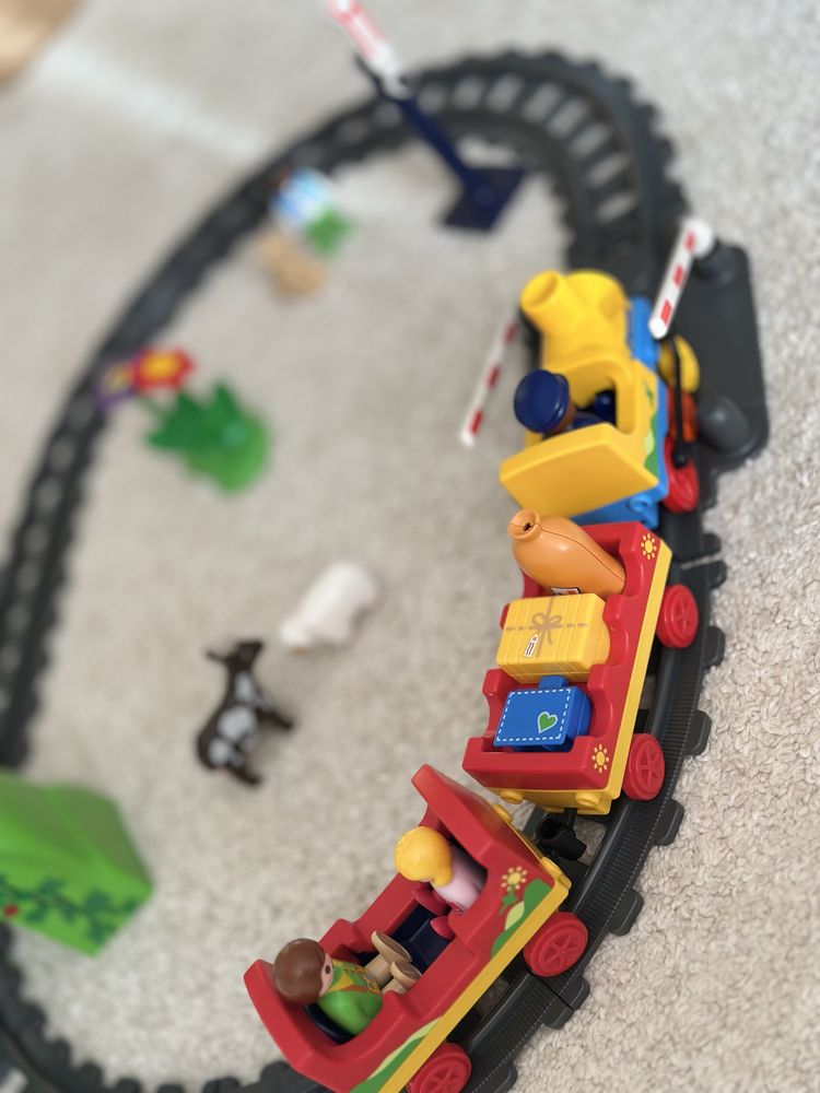Детско Влакче с релси Playmobil