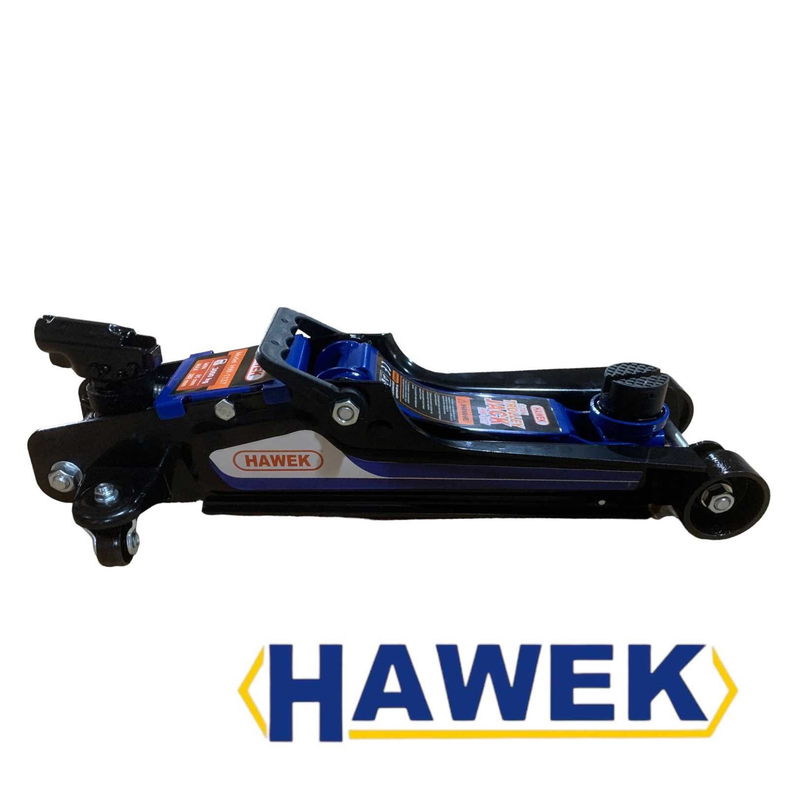 Крик крокодил 3т нископрофилен с  ВЪРТЯЩА ДРЪЖКА 360° , HAWEK 85-380mm