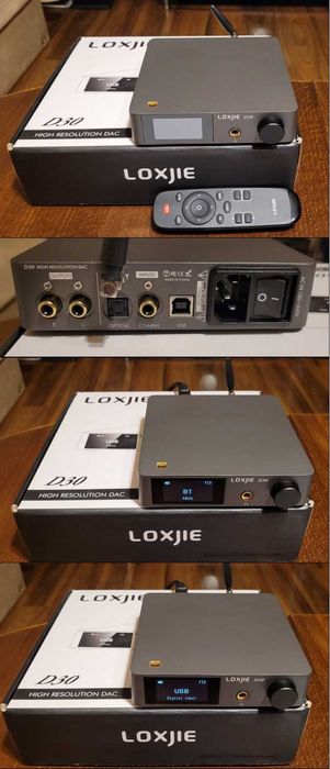 Тонколони Monitor Audio, усилвател Denon и USB DAC Loxjie