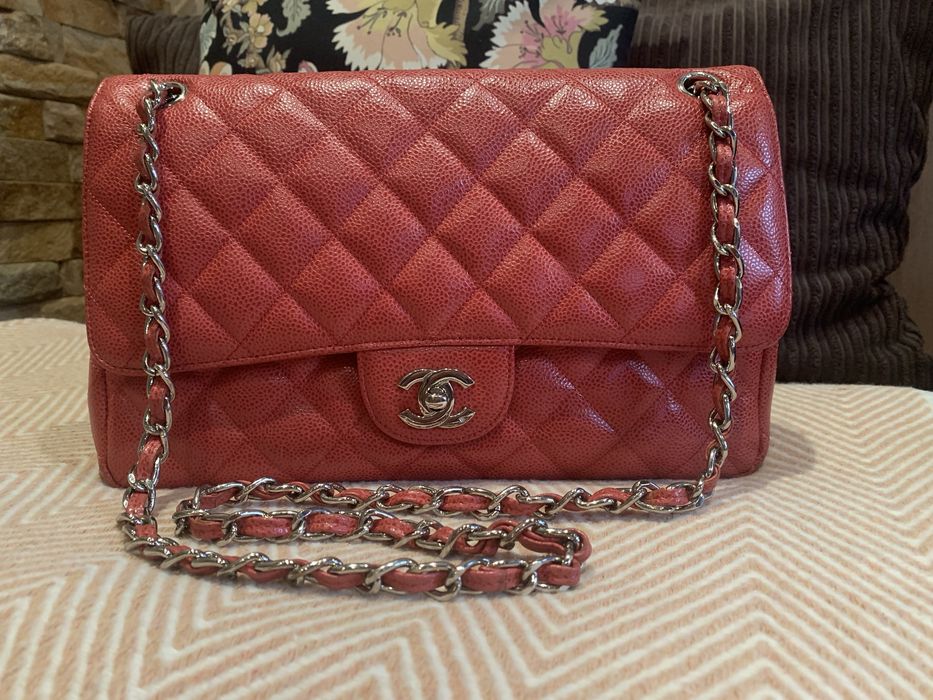 Chanel Vintage Classic Double W Flap 30 - дамска чанта