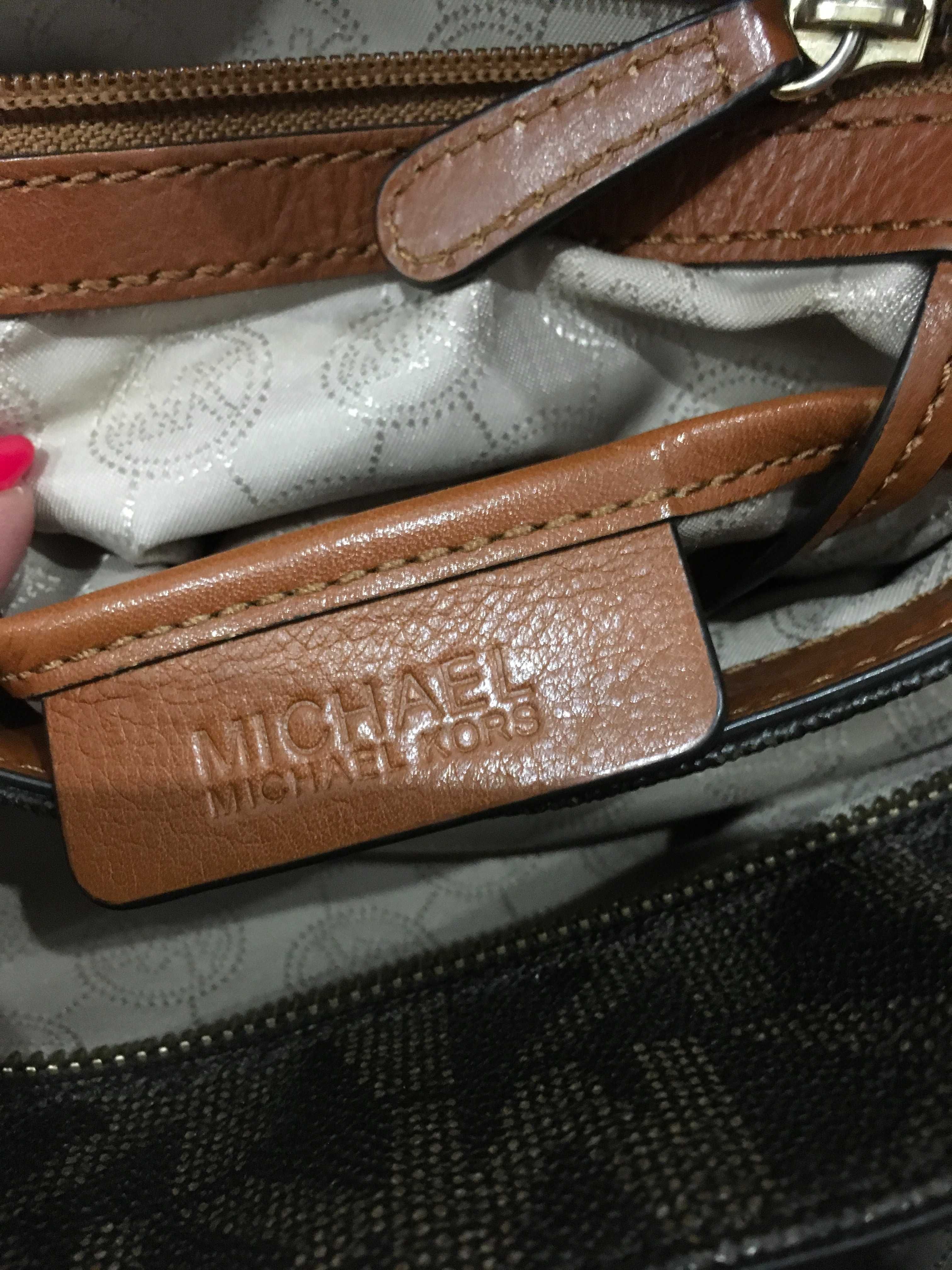 MICHAEL KORS чанта естествена кожа оригинал
