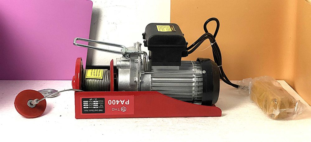 Macara Electrica 200/400Kg, Cablu 12m, 220V.