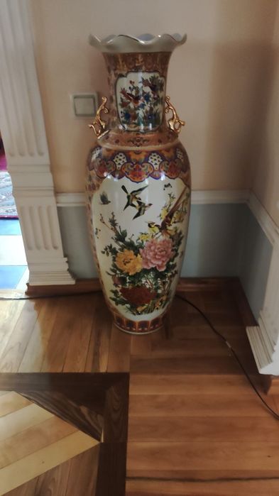 Напольная ваза керамическая