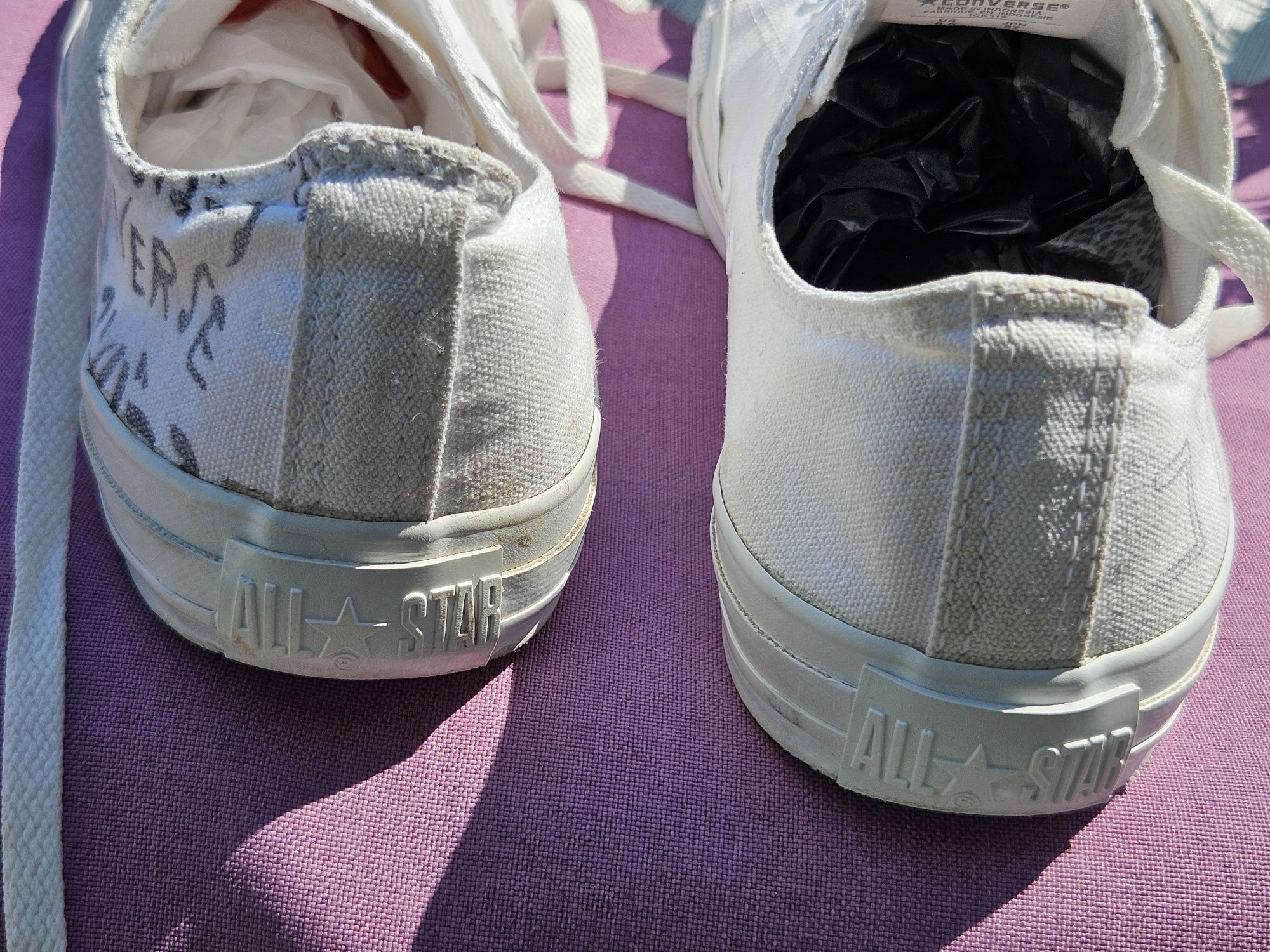 Converse бели кецове N42