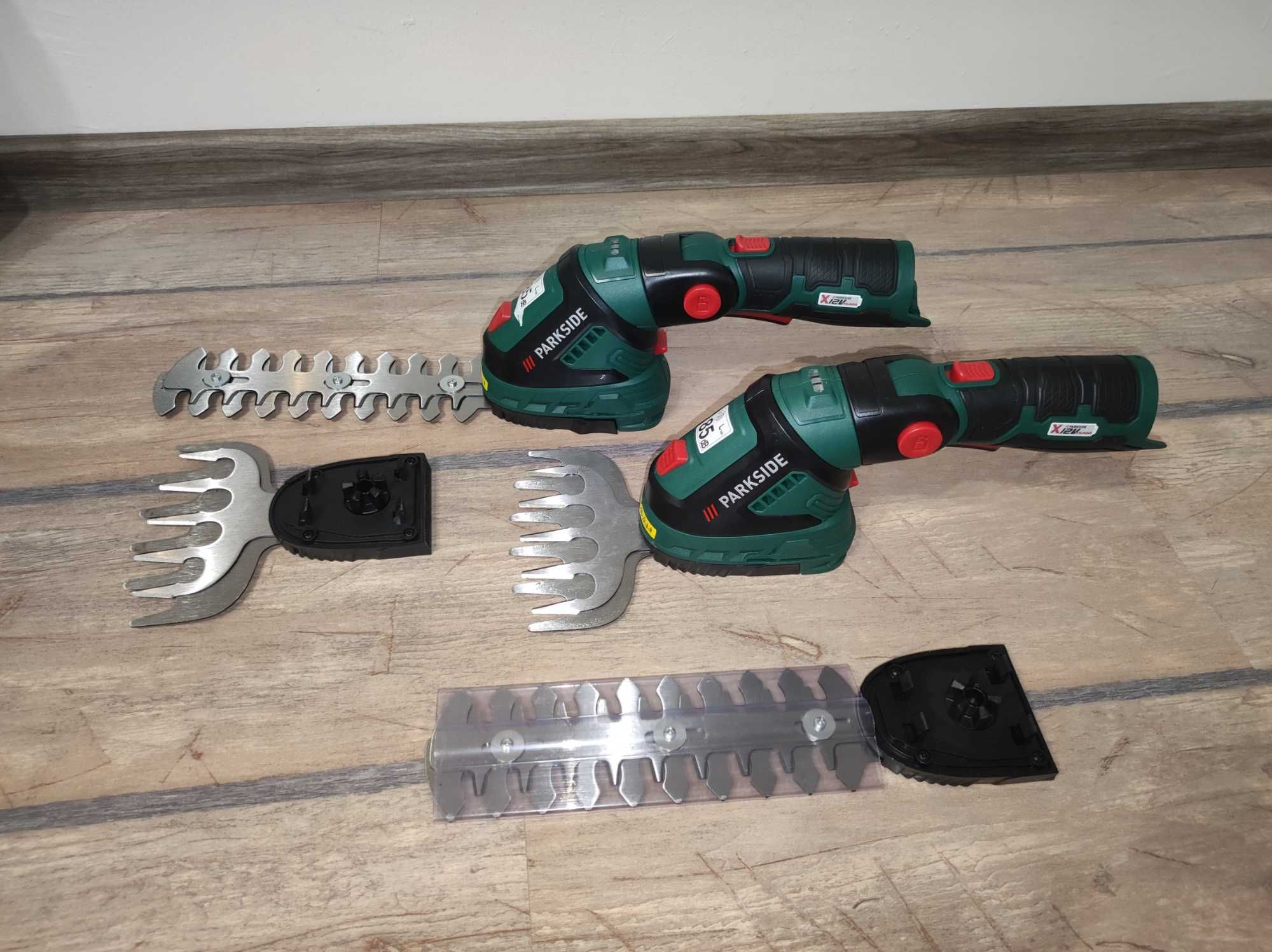 Акумулаторна ножица за трева и храсти храсторез PARKSIDE 12V