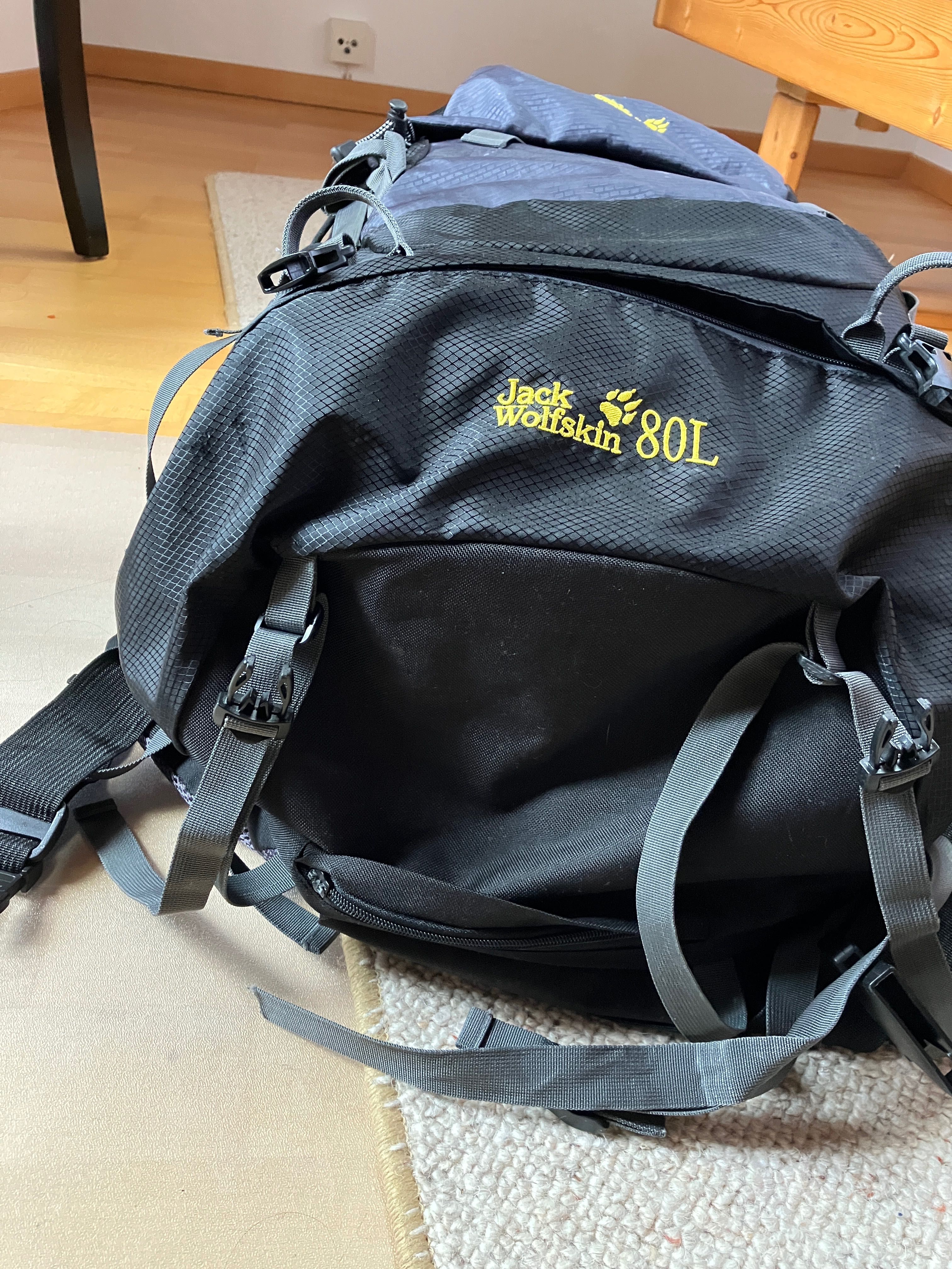 Туристическа раница Jack Wolfskin 80 литра