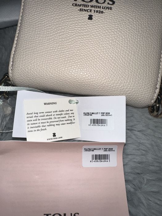 TOUS портфейл с дълга верига