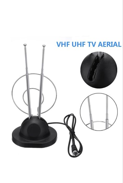 Телескопична стайна антена с права букса