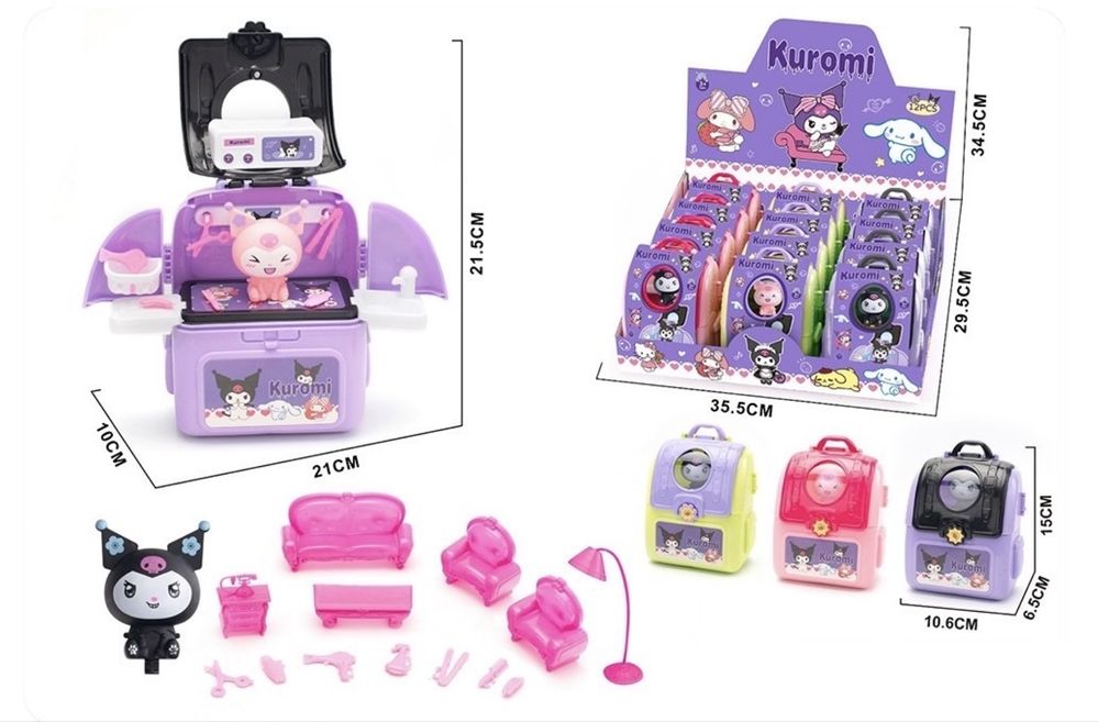 Играчка Куроми с аксесоари, Kuromi