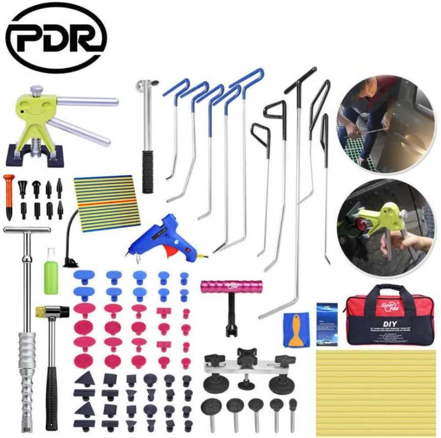 PDR инструменти за изправяне комплект вдлъбнатини градушка вакуум пдр