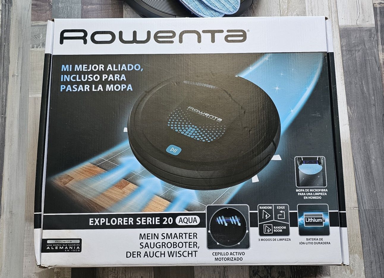 Прахосмукачка робот ROWENTA X-Plorer Aqua Serie 20