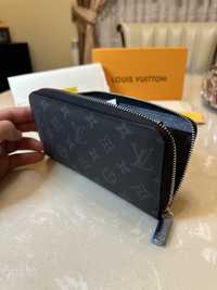 Portofel Louis Vuitton Black Piele Full box