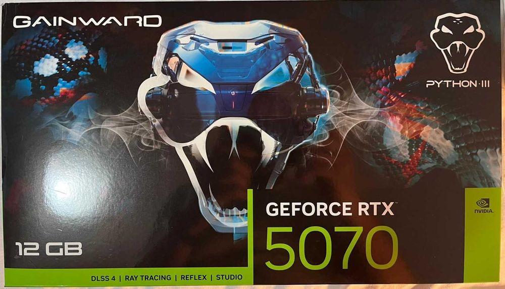 Placa video Gainward GeForce RTX 5070 Python III 12GB