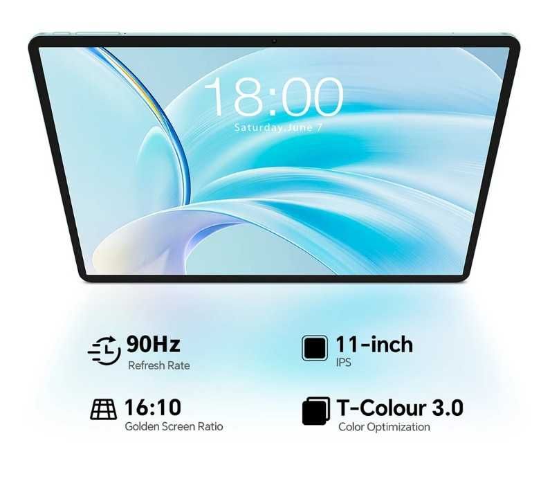 Таблет TECLAST-2025  андроид 15. Rom 128 GB. Ram 8 + 12 ГБ. 11 инча.