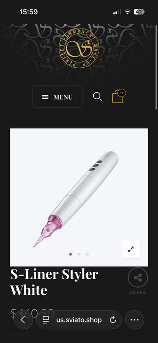 PMU машинка за перманентен грим S- Liner Styler