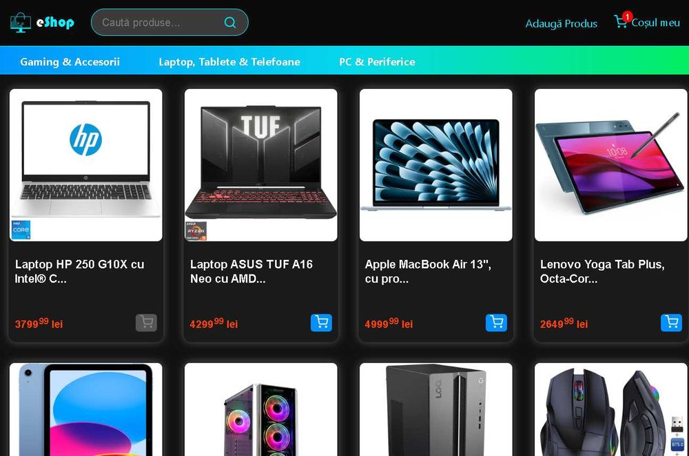 Creare Site Web Prezentare | Design Modern | Rapid & Securizat