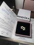 златен пръстен Pandora 14k златно покритие
