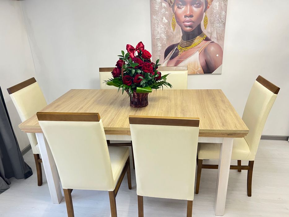 Трапезна маса + 6 стола