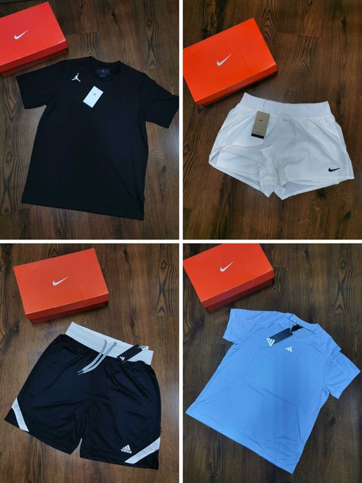 Lot haine sport noi – 50 bucăți (Adidas, Nike, Jordan) – 85 lei/buc