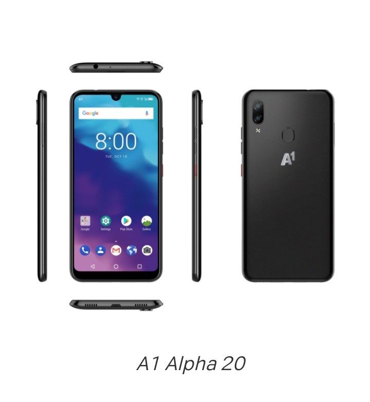 Телефон A1 Alpha 20 Смартфон