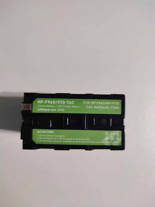 Аккумуляторы для камер и мониторов NP-F750, 970