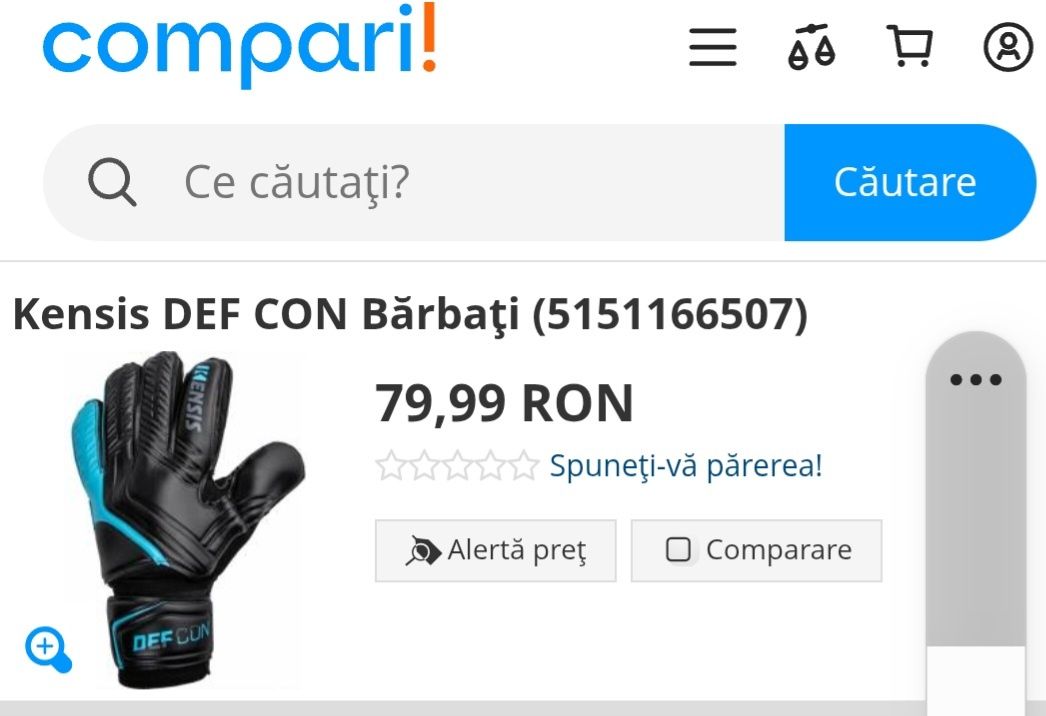 Manusi de portar Kensis 10 din latex moale