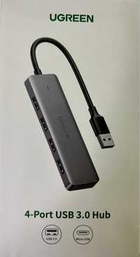 USB Hub Ugreen. Перехолник на 4 порта