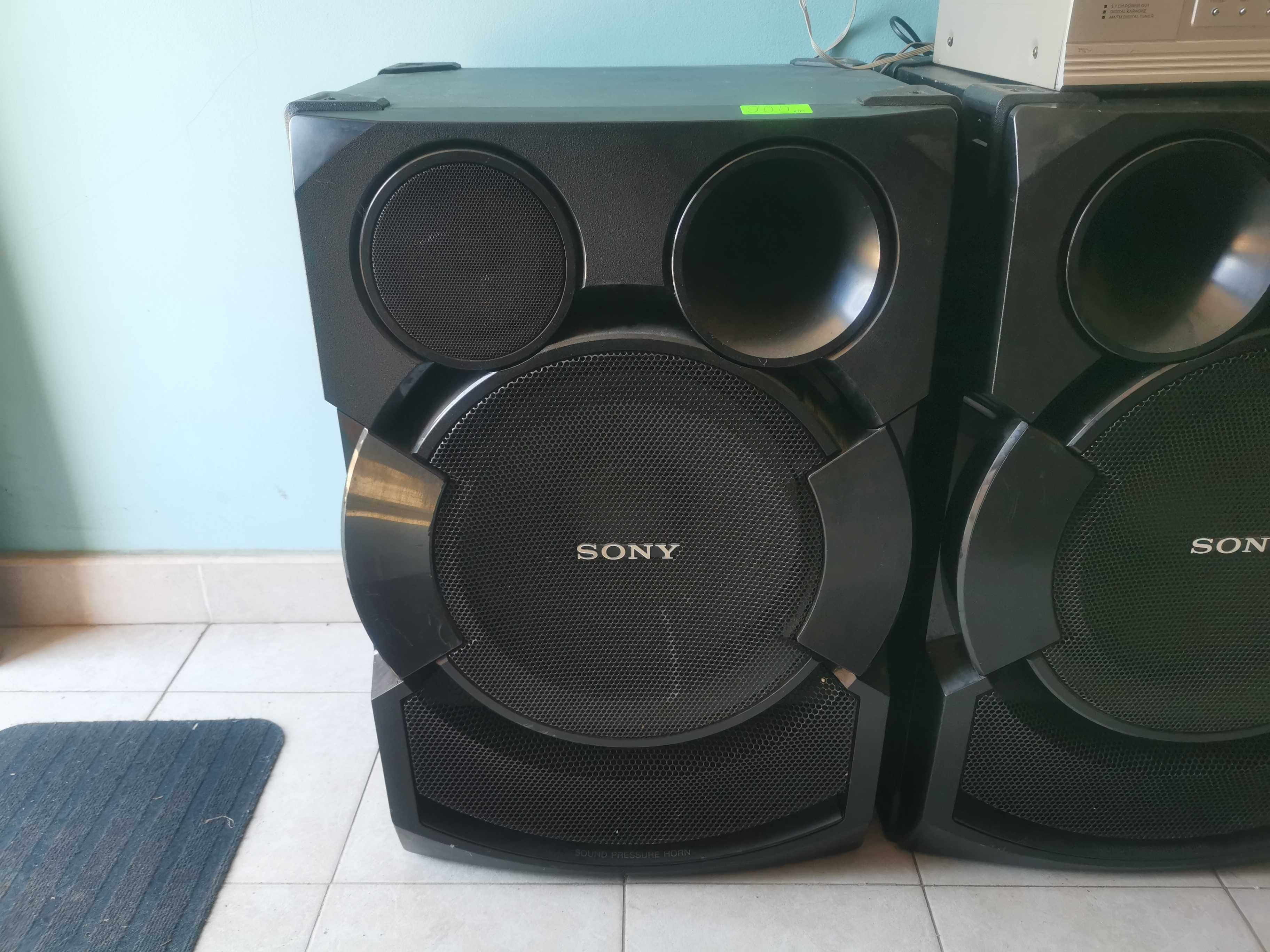 Колони от Sony Shake x70d с усилвател Thunder