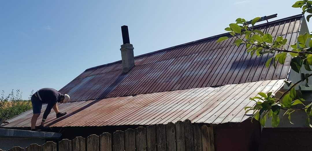 Vopsim tabla pe acoperis la casa, garduri, porti si alte suprafete