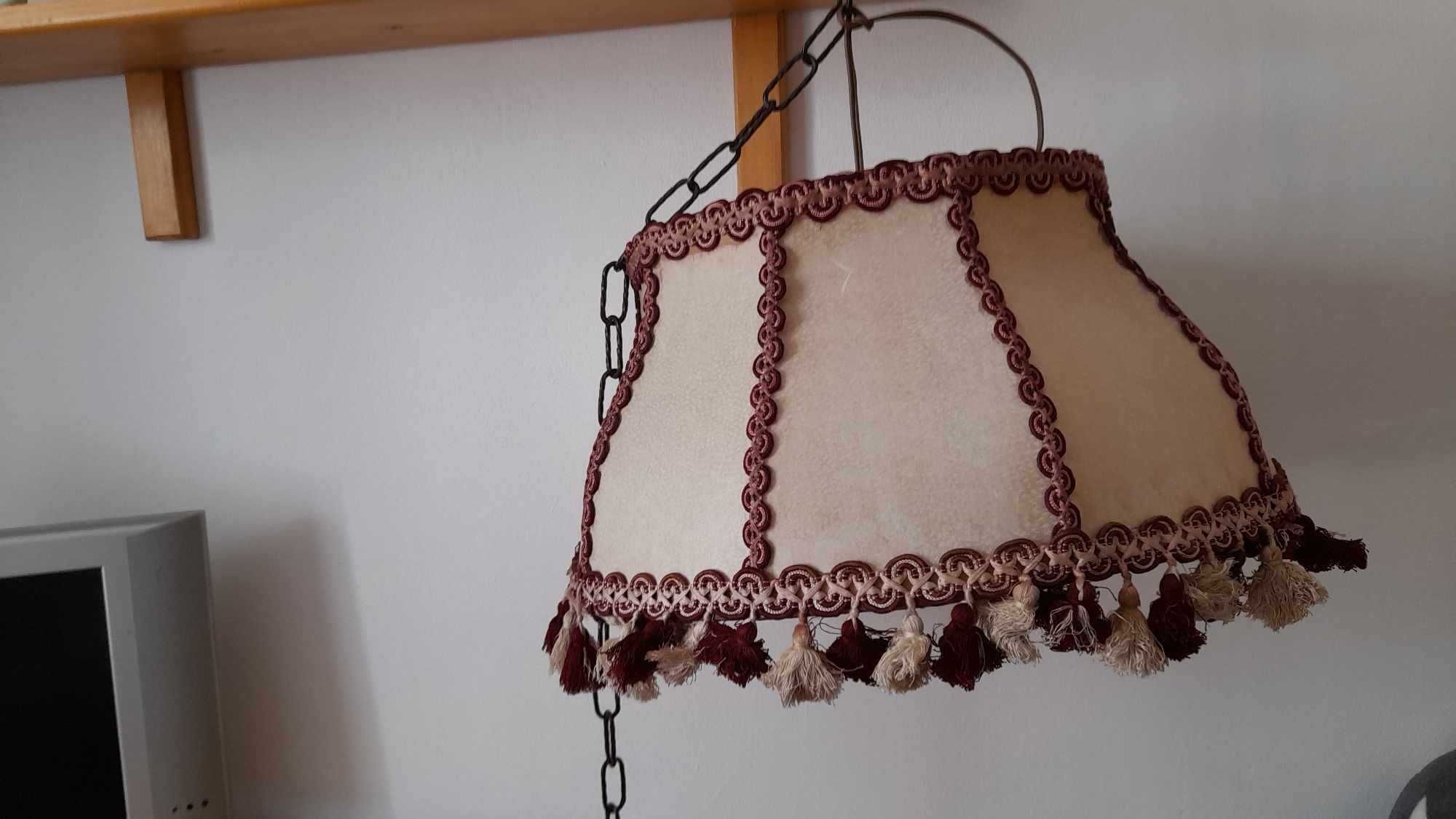 Lustra/lampadar pentru tavan stil vintage