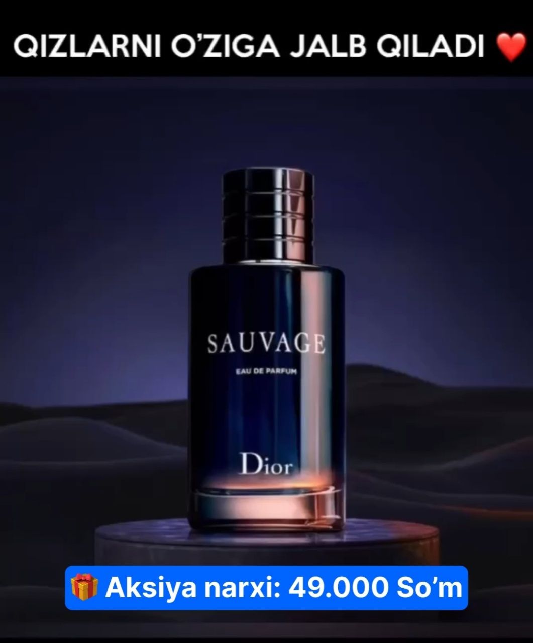 Sauvage Dior Orginal