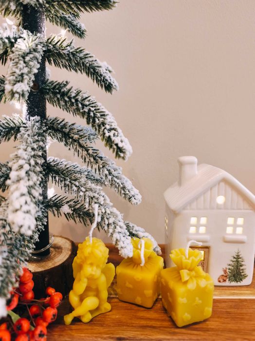 Натурални восъчни свещи – ръчна изработка