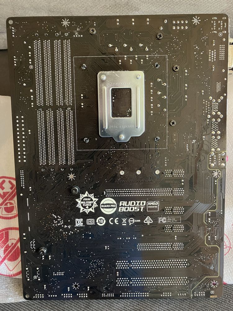 MSI z170a pc mate + intel i7-6700 + fan Zalman
