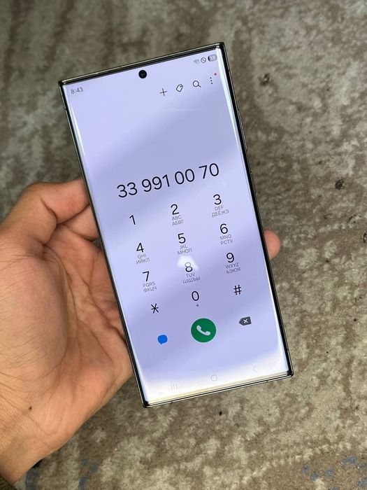 Samsung galaxy s23 ultra 5G 12/256gb holati 9/10