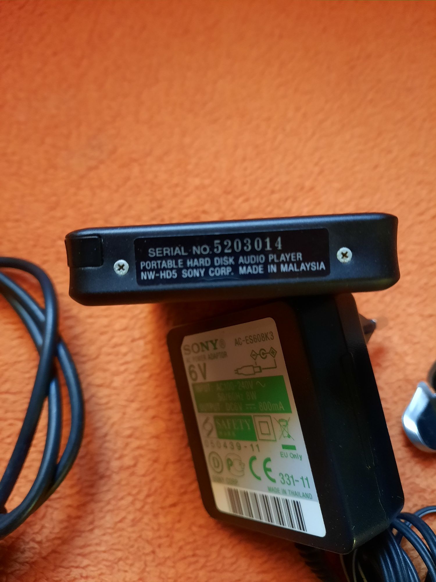 Sony Walkman - портативен хард диск плеър.