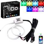 Angel Eyes diametru 60 mm cu control bluetooth RGB