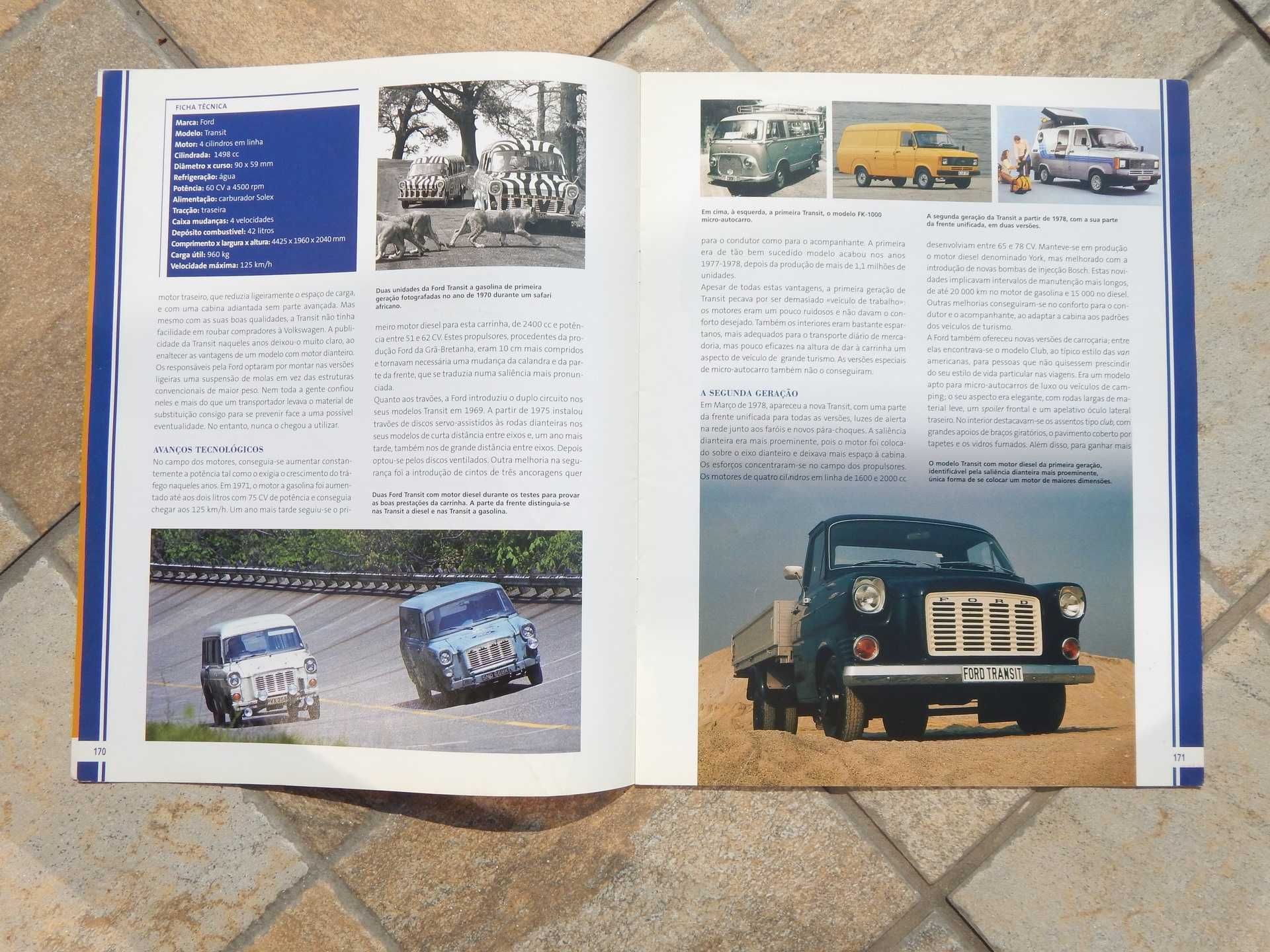 Revista prezentare istorie duba Ford Transit I tiparita lb spaniola