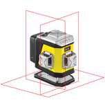 Nivela laser in cruce Nivel System CL3R, 3D,, laser rosu, 3 planuri