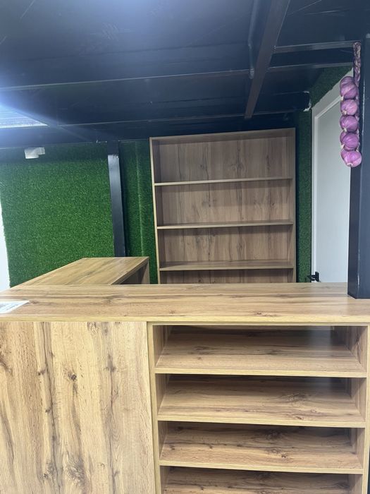 Ресепшен и Стеллаж (Комплект). Качество премиум. Срочно!