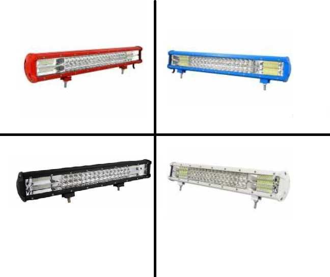 Led bar auto, proiector led 45-52-60 cm, diverse culori