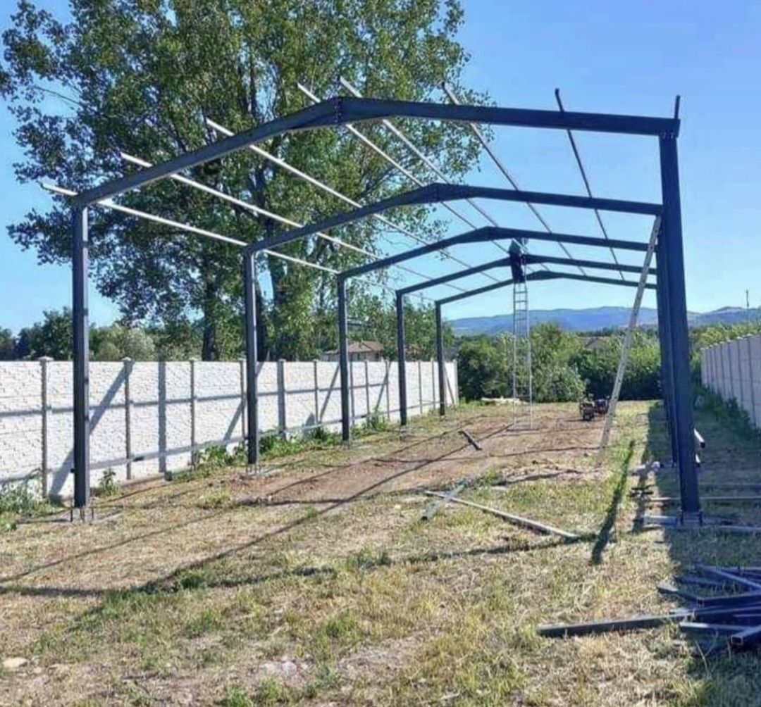 Vand Hale, structuri metalice, ferme.
Se confectioneaza pe orice dimen