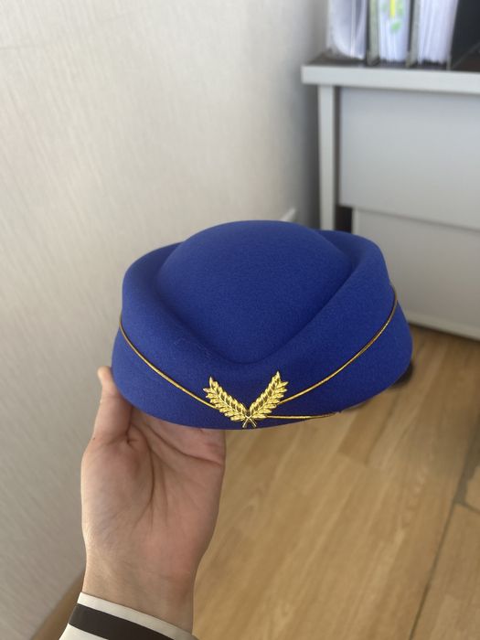 Пилотка женская, синяя
