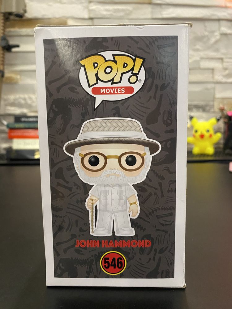Figurina Funko POP! Jurassic Park ‘John Hammond’ #546 25th Anniversary