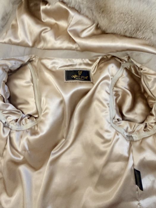 Дамско яке естествен пух