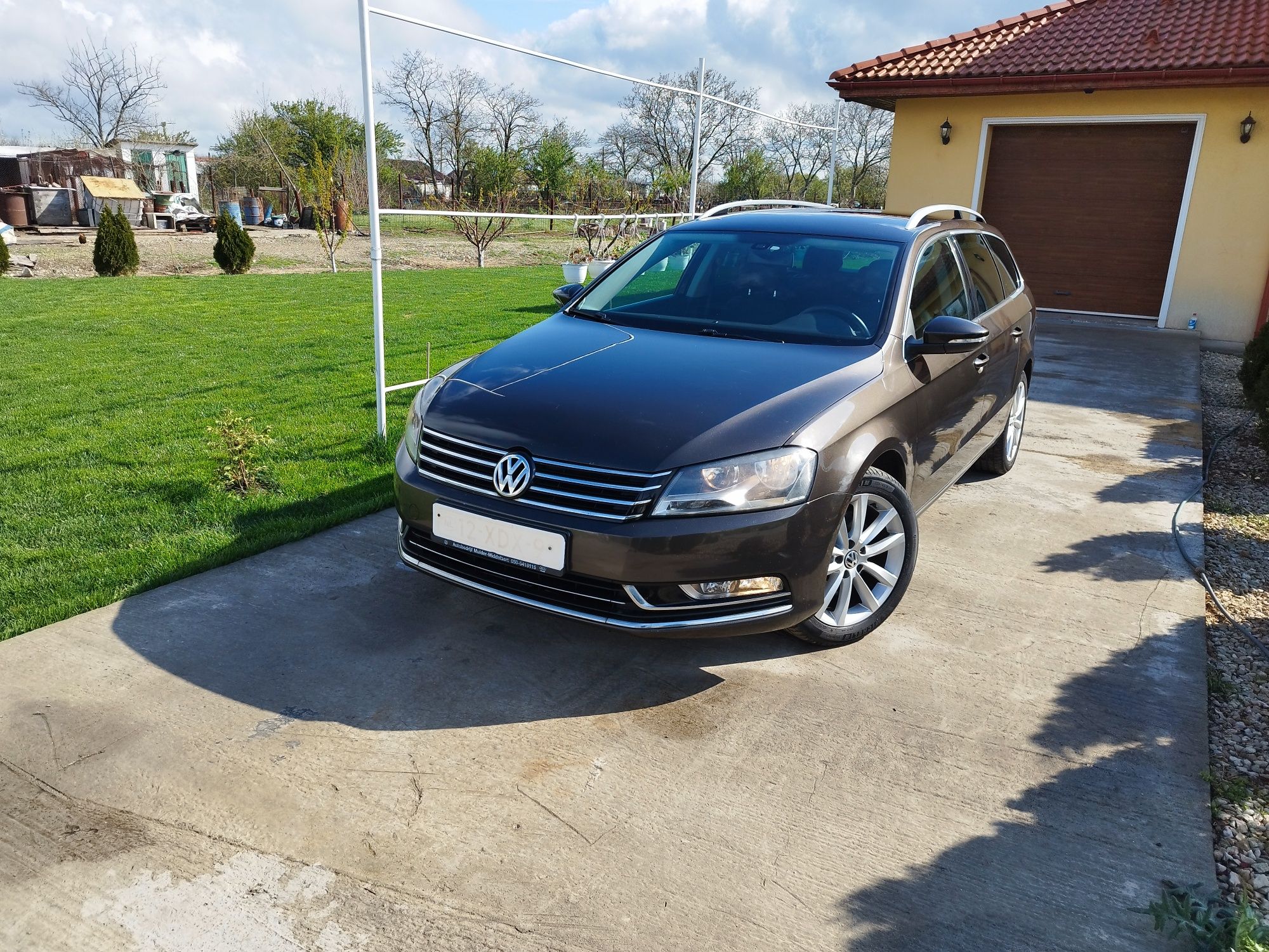 VOLKSWAGEN PASSAT B7 Highline Piele  EURO 5 Mocca Brown