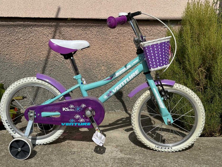 Bicicletă Copii Venture 1618 - 16 Inch, Verde Light – ca nouă!