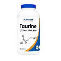Nutricost Таурин 1000 мг, 400 капсул