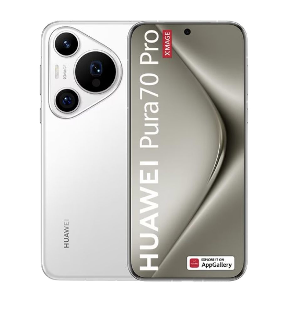 НОВ!!! Huawei Pura 70 Pro, 512GB, 12GB RAM, White
